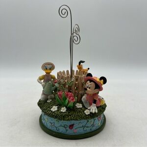 Vtg Rare Walt Disney Parks  6.5” Minnie Mouse,Daisy Duck & Pluto Picture Holder